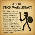 About stick war legacy game 